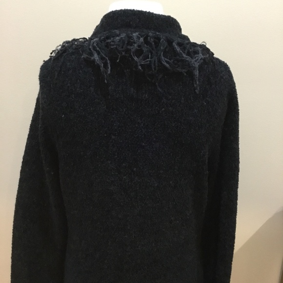 Longline Cardigan w/Scarfe Size 14 - Picture 7 of 10